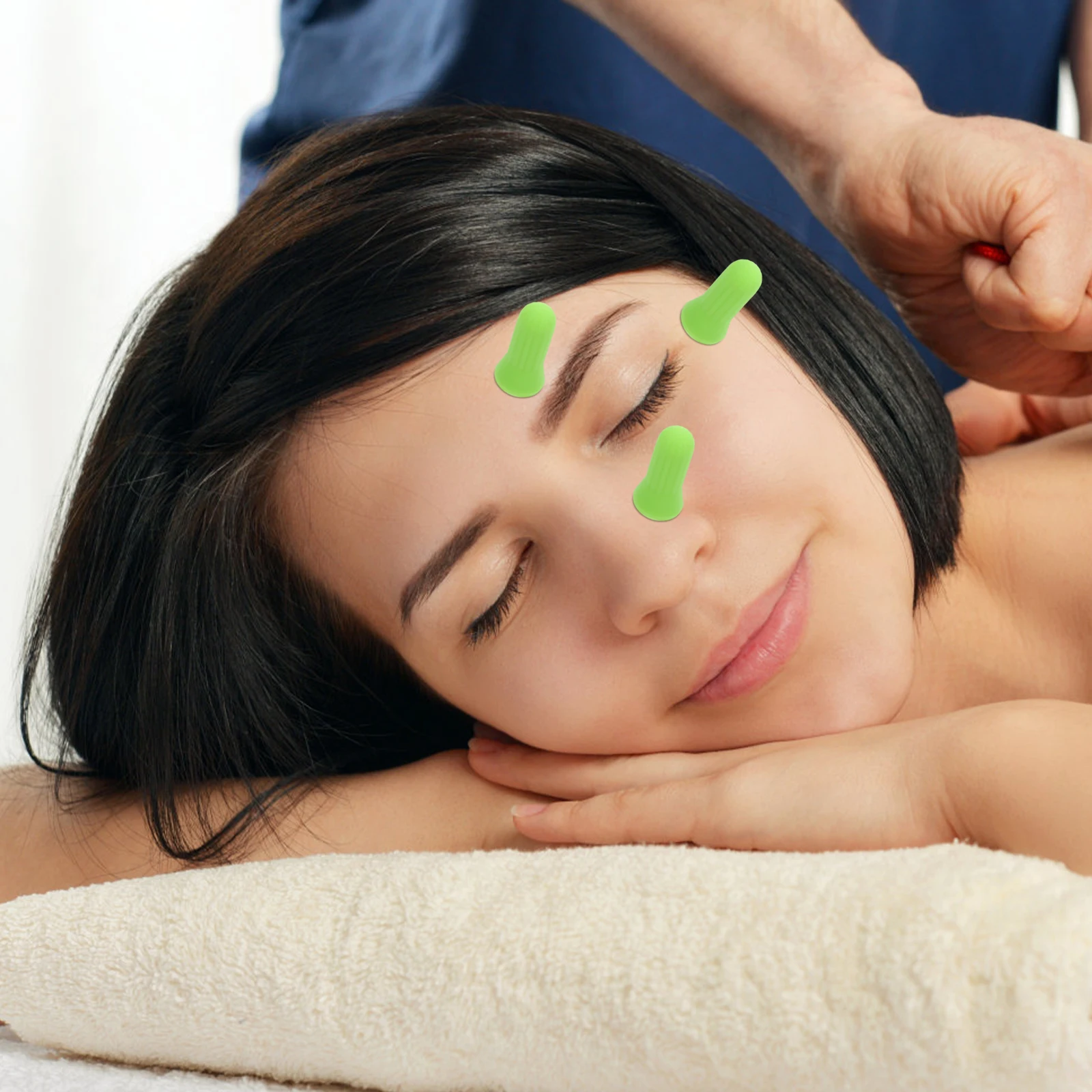 Набор силиконовых мини-портативных инструментов для снятия усталости глаз