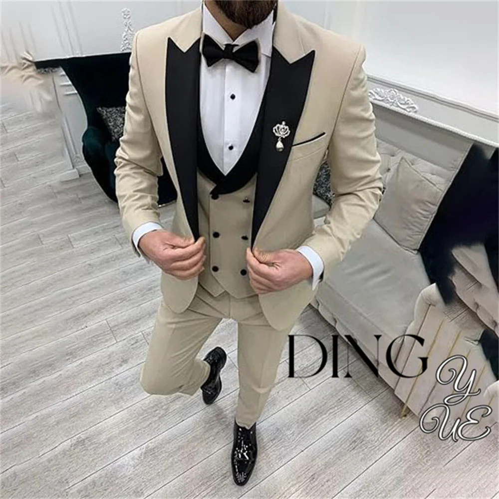 Мужские костюмы для смокинга из 3 предметов - Фотография_5