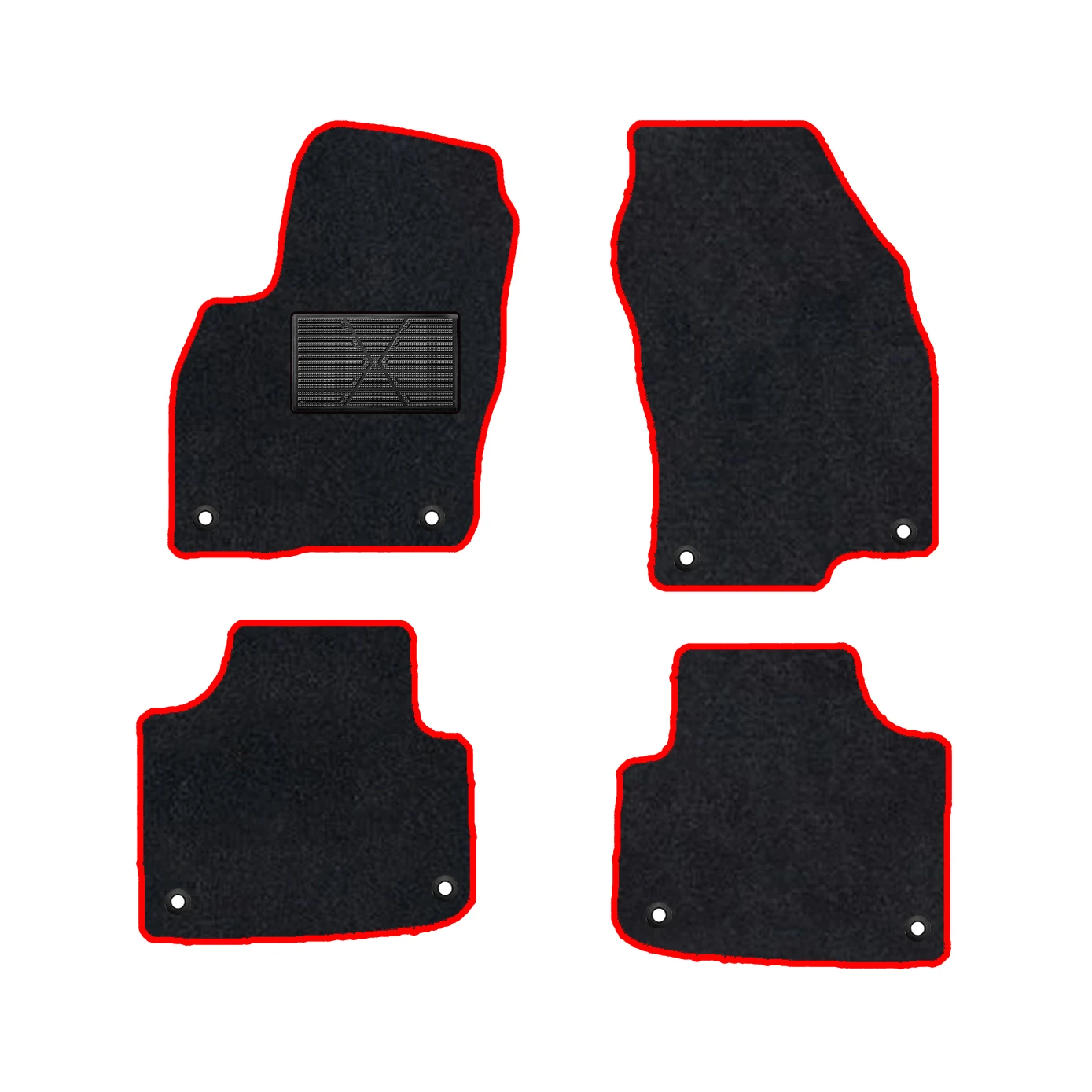 Автомобильные коврики с кнопками