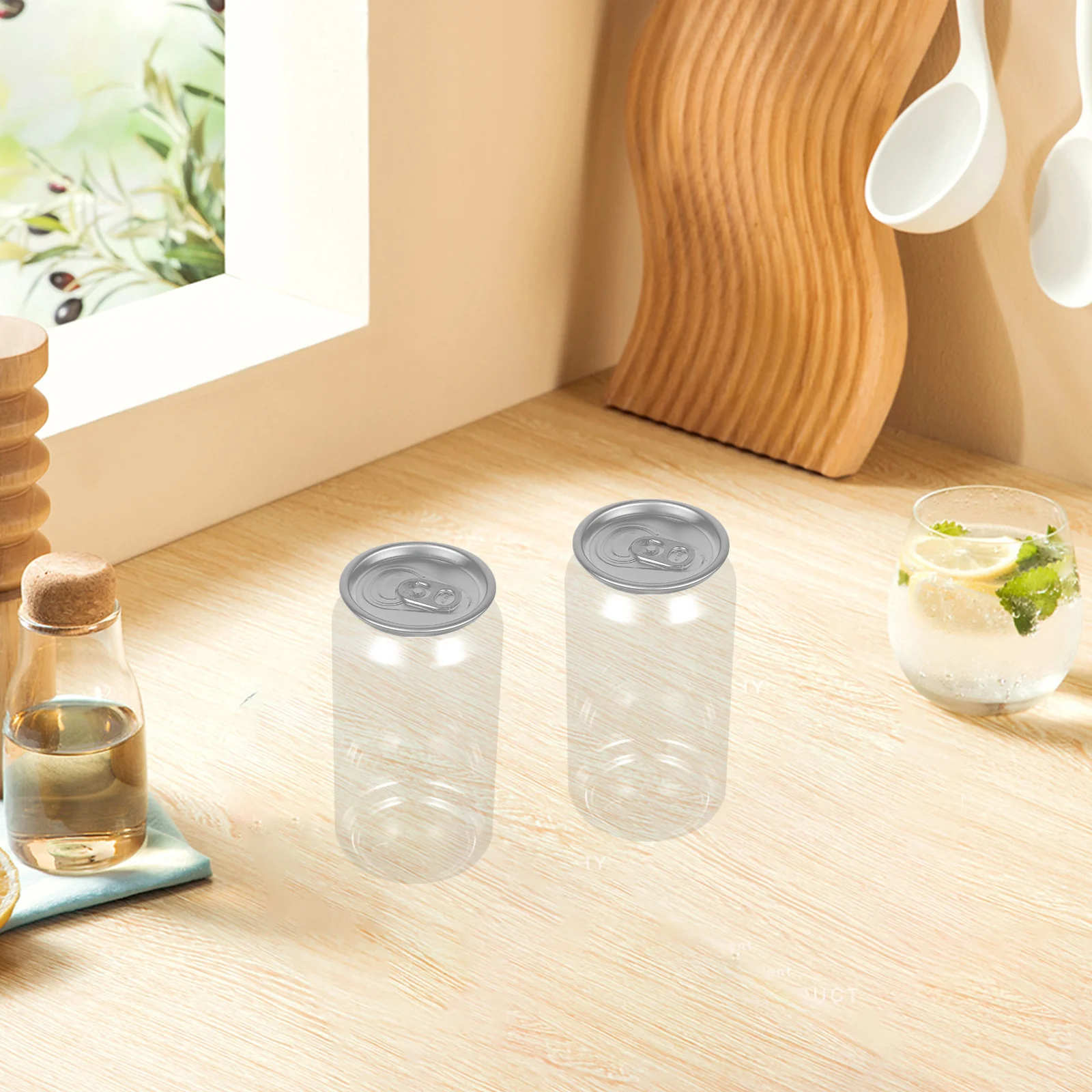 Прозрачные чайные бутылки - Фотография_5