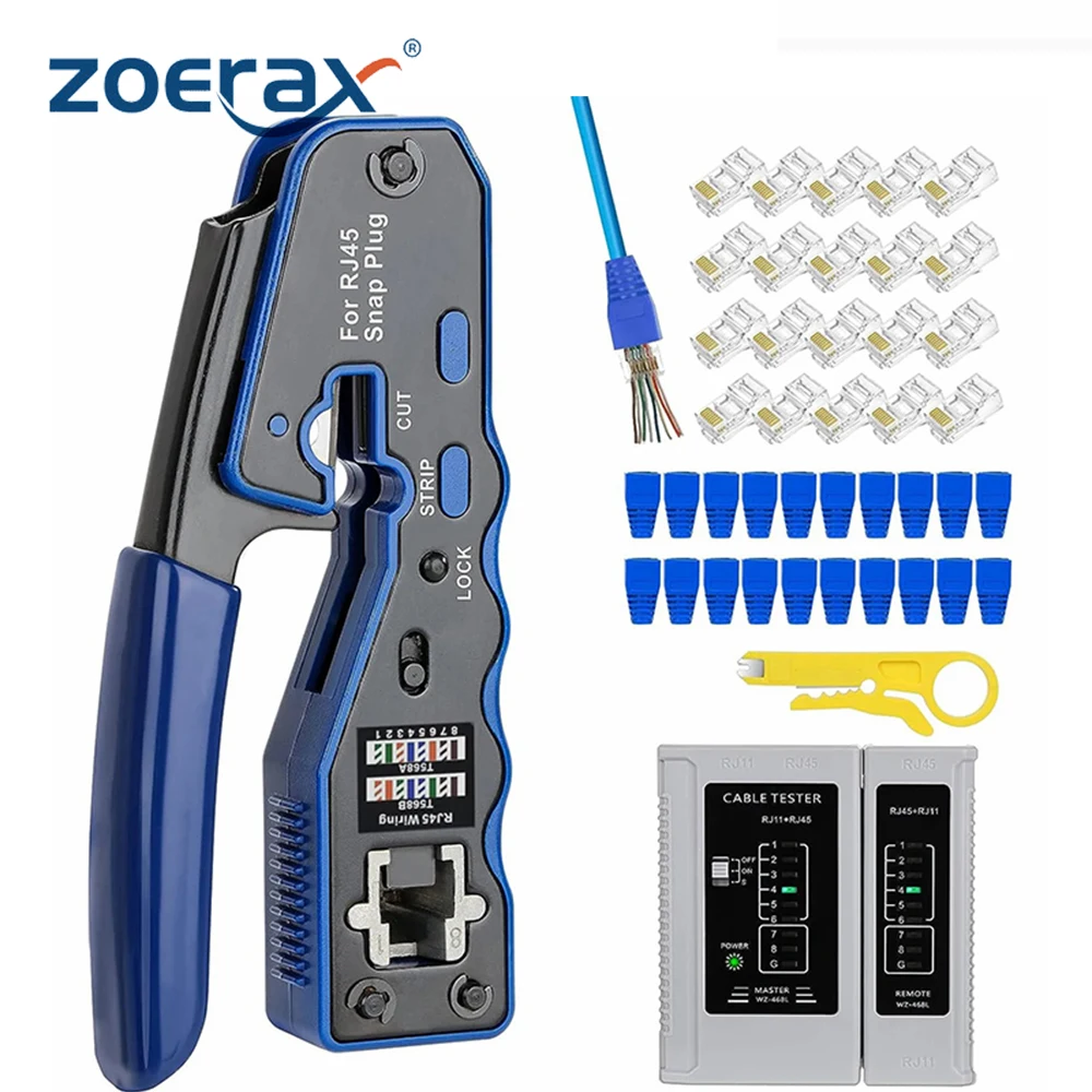 Обжимной инструмент zoerax rj45