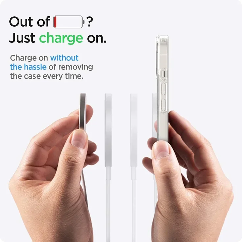 Оригинальный магнитный прозрачный чехол для телефона magsafe для iphone 17 - Фотография_3