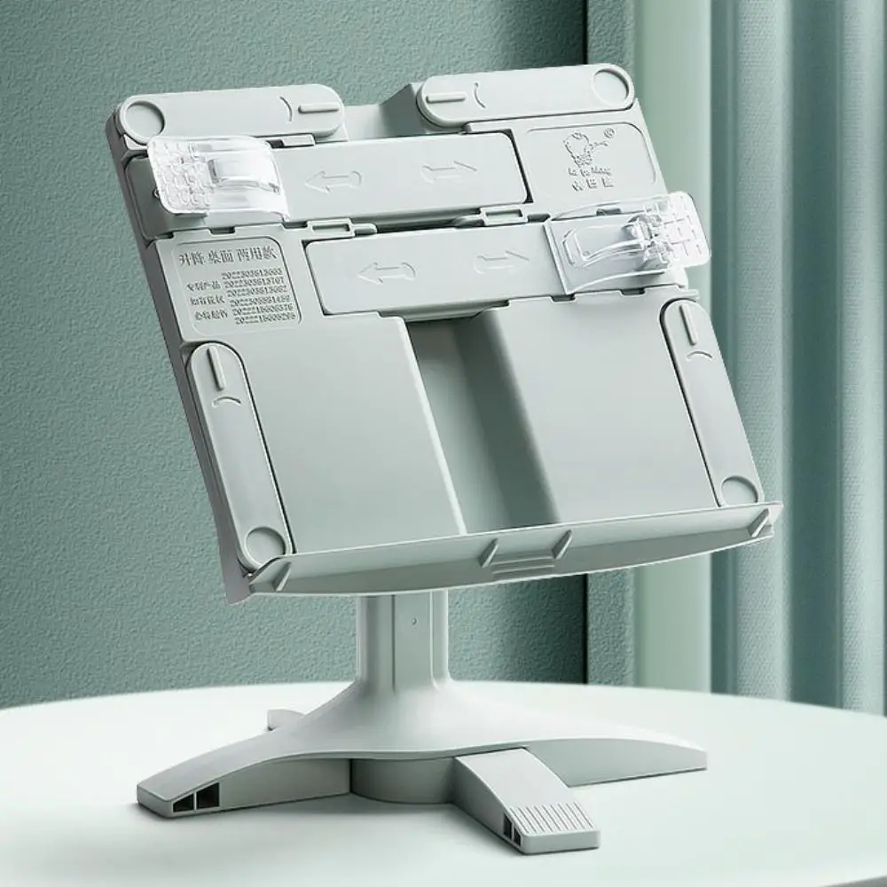 Подставка для книг с регулируемым углом подъема и зажимом - Фотография_5