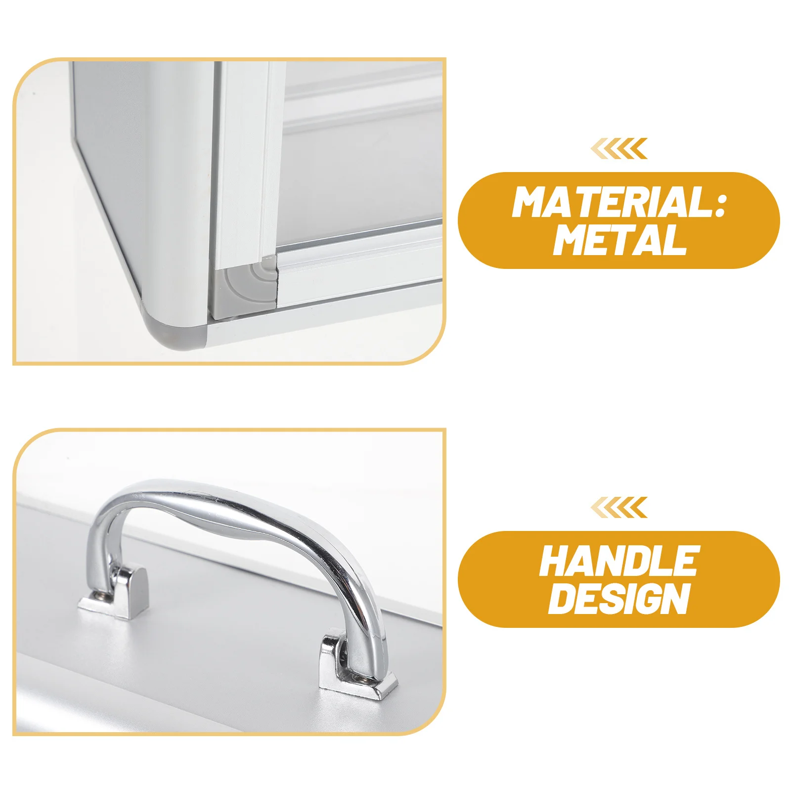 Металлический настенный аптечка большой емкости