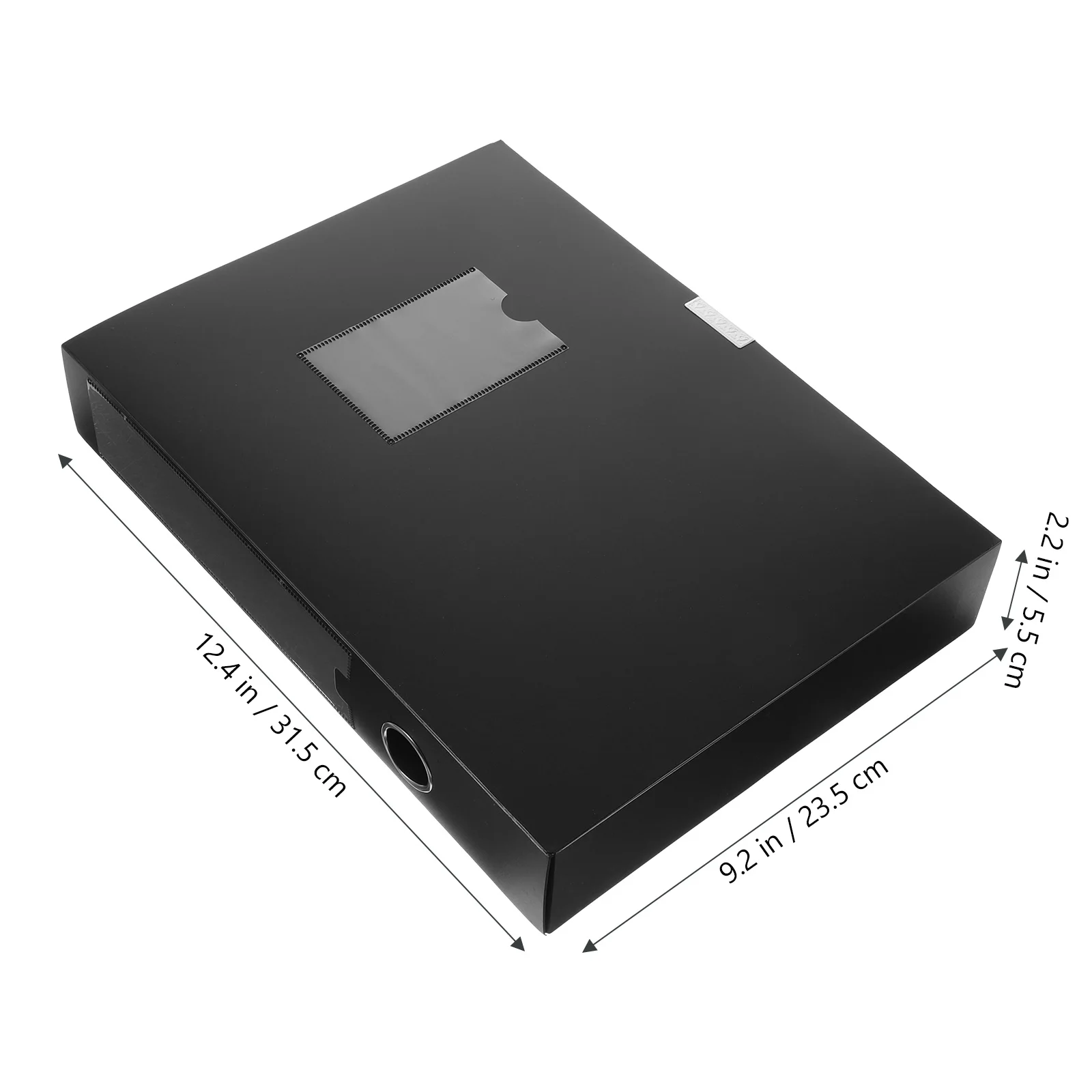 Черный утолщенный а4 пвх водонепроницаемый - Фотография_5