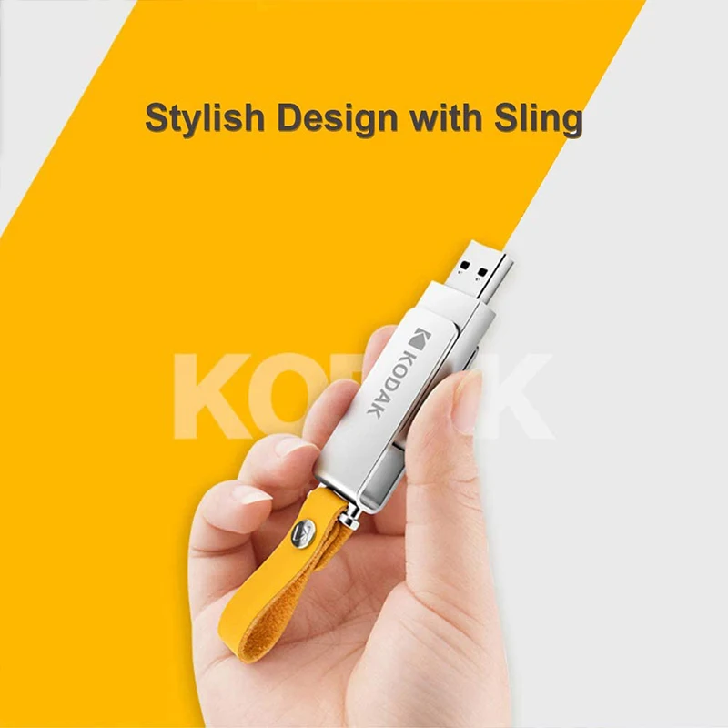 Новый оригинальный металлический usb флеш-накопитель kodak - Фотография_4