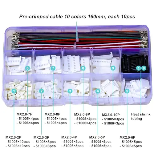 2,00 мм шаг штекерный разъем molex 2 - Фотография_2