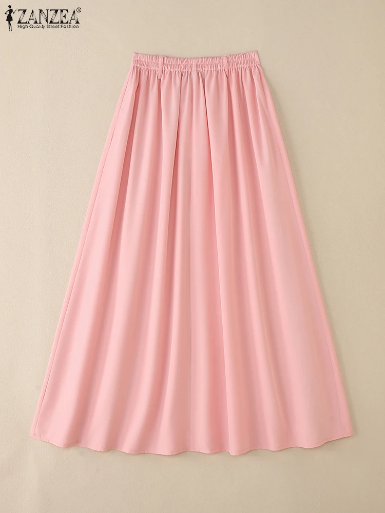Zanzea модные длинные юбки женские - Фотография_5
