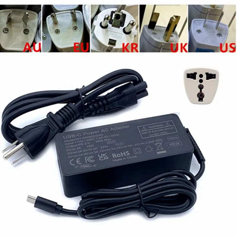 Адаптер переменного тока usb-c