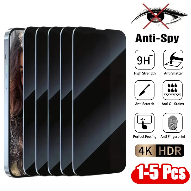 Антишпионское закаленное стекло