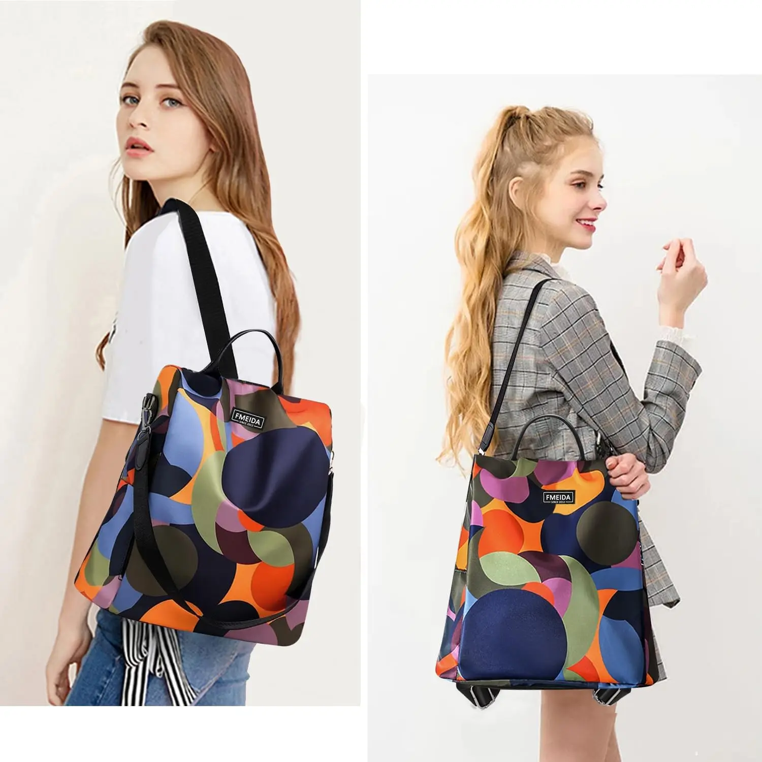 Водонепроницаемый модный рюкзак-кошелек для женщин - Фотография_2