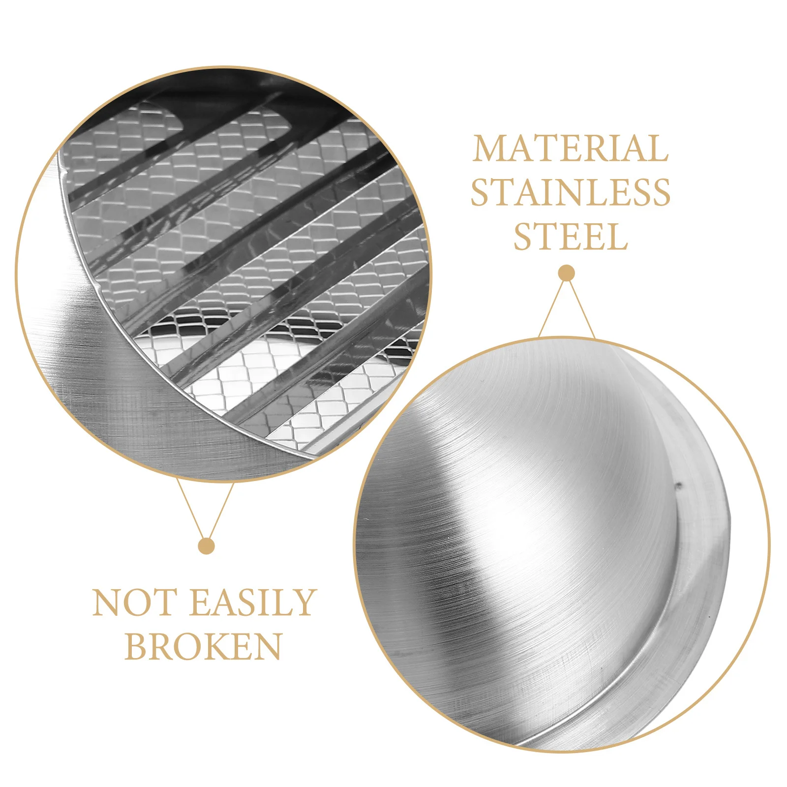 Круглое вентиляционное отверстие из нержавеющей стали