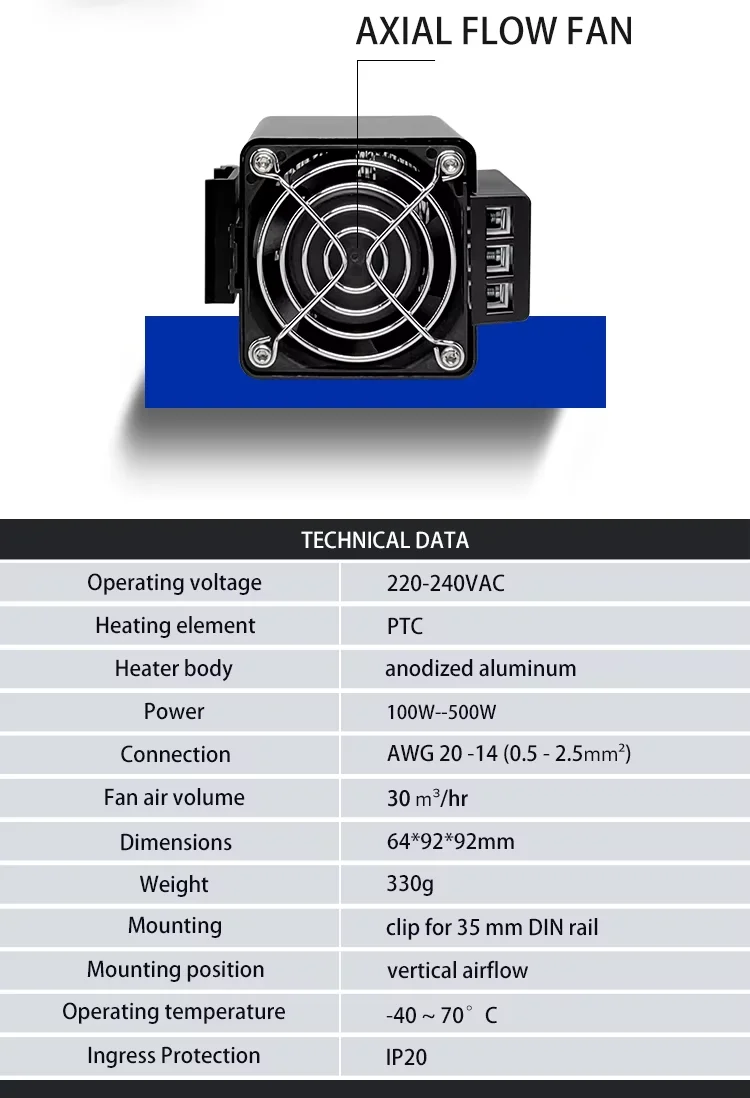 220 в ptc нагреватель 250 ~ 450 - Фотография_6