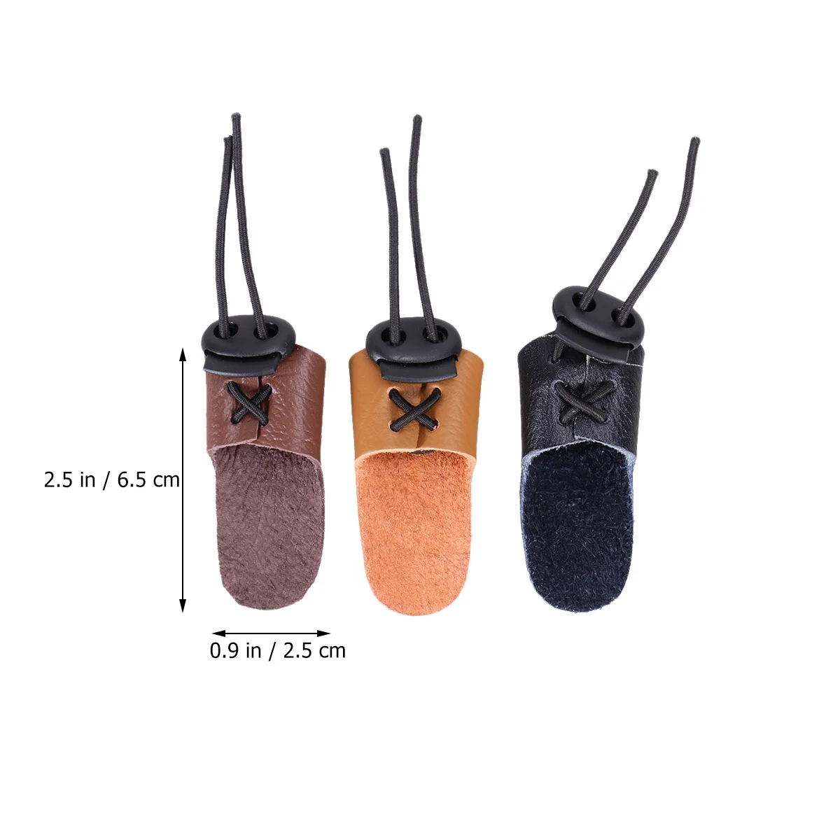 Регулируемые прочные перчатки с одним пальцем для стрельбы из лука - Фотография_5