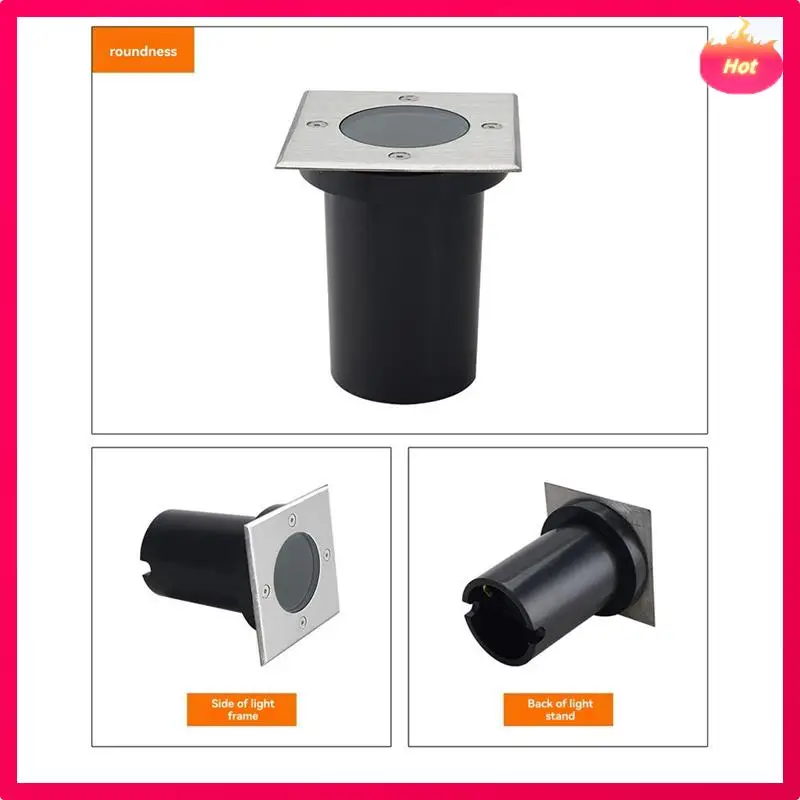 Наружный пейзажный квадратный торшер - Фотография_4