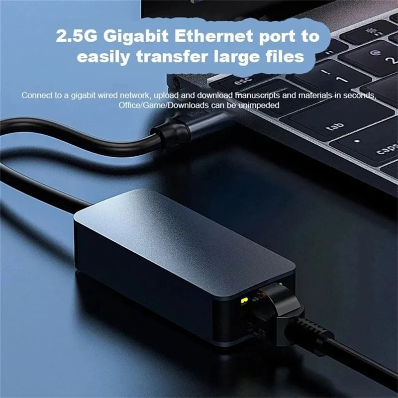 Usb 3.0 проводной usb typec к rj45 - Фотография_2