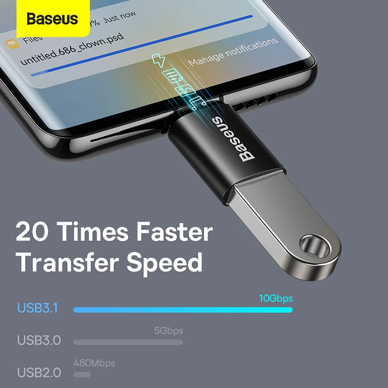 Адаптер baseus usb 3 - Фотография_5