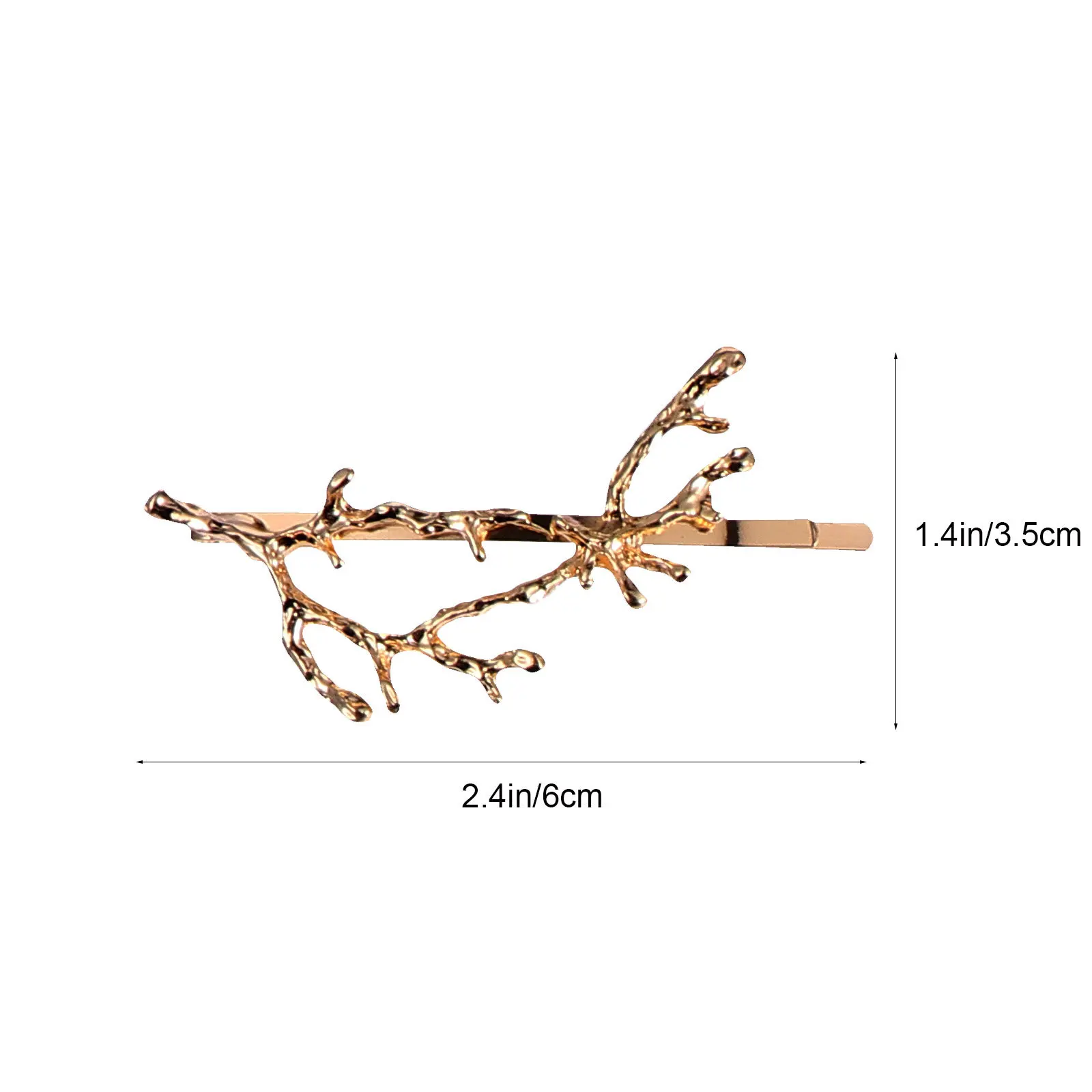 Заколки для волос с веткой рога - Фотография_5