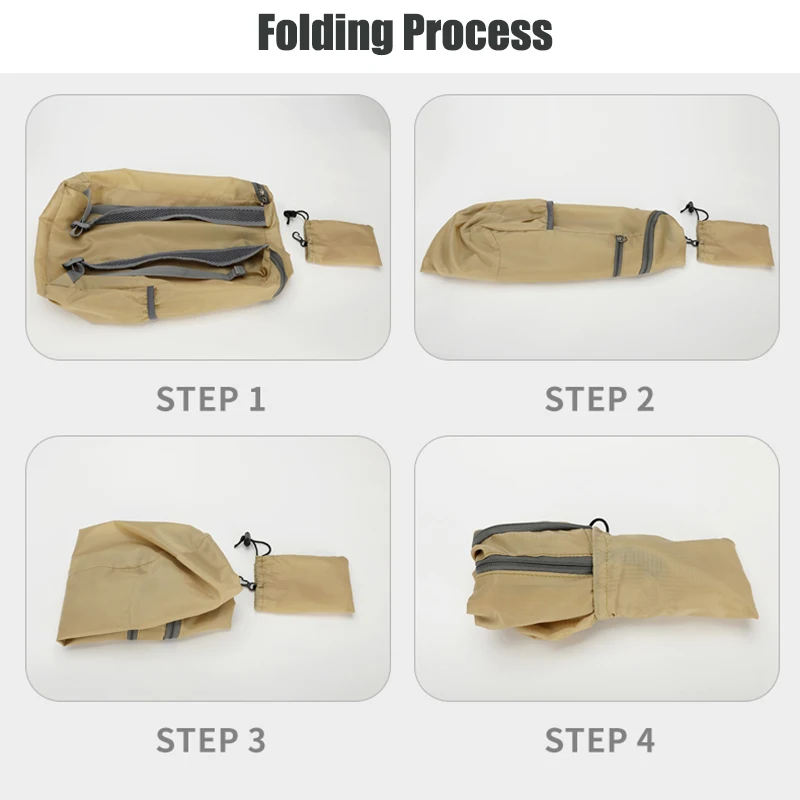 Легкий складной рюкзак для улицы - Фотография_4