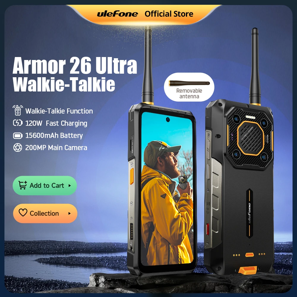 Ulefone armor 26 ultra walkie talkie