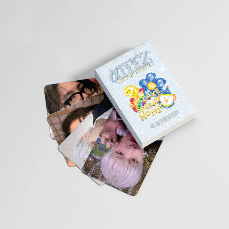 Kpop ateez лазерная фотокарта альбом - Фотография_3