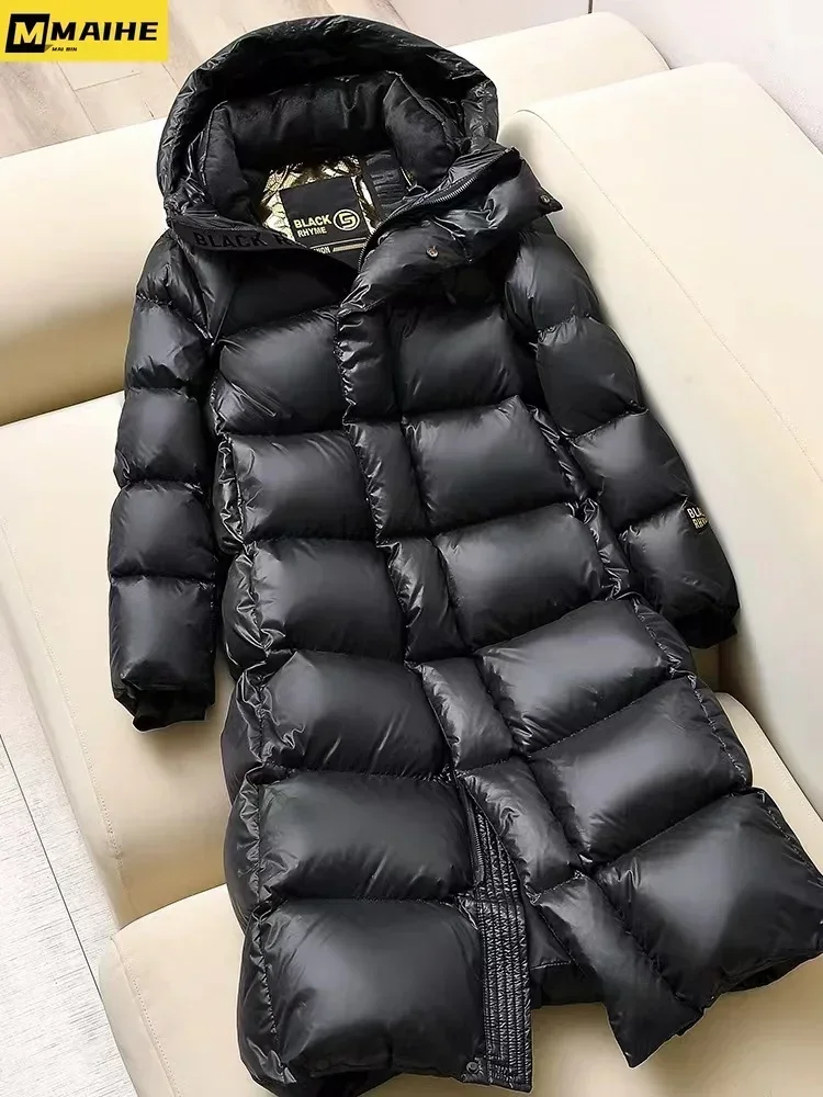 Мужской утолщенный пуховик на гусином пуху - Фотография_3