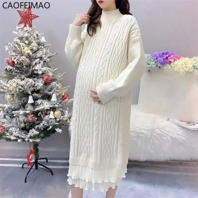 Весеннее платье caofeimao для беременных