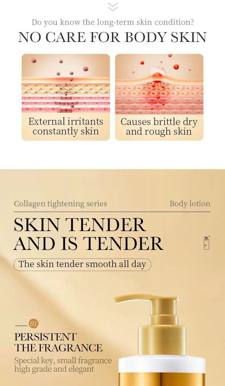 Лосьон для тела с пептидом коллагена и коллагена - Фотография_6