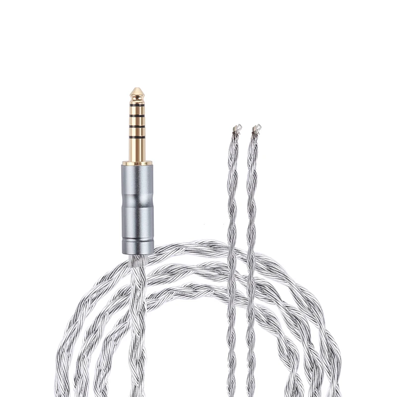 Посребренный кабель koceta sheild для ремонта iem - Фотография_2