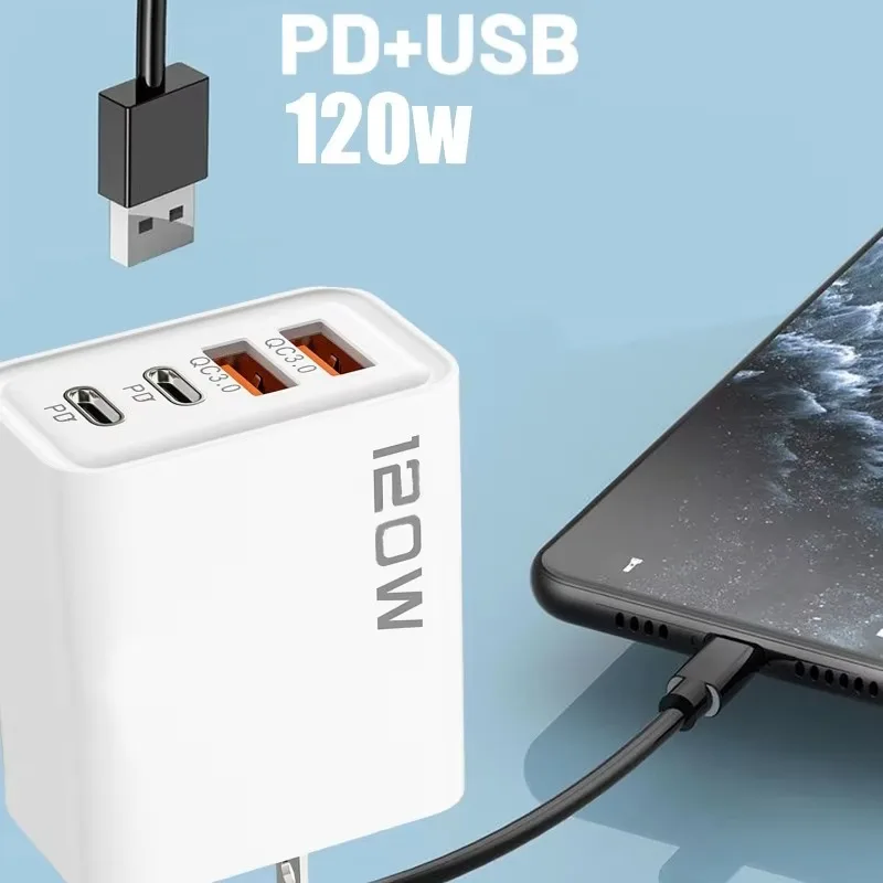 4-портовое зарядное устройство usb типа c - Фотография_5
