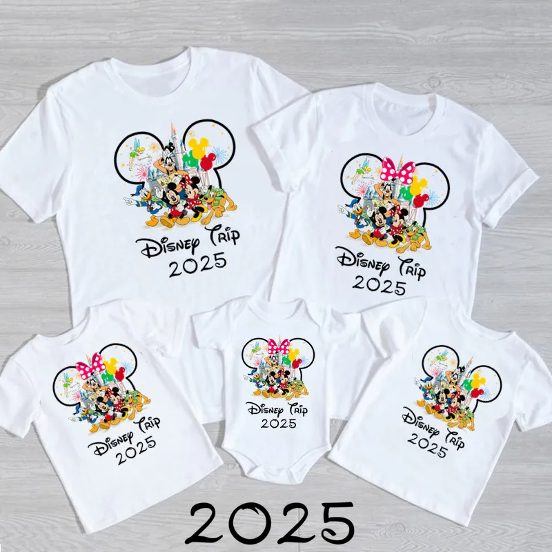 Одинаковые рубашки для всей семьи disney trip 202