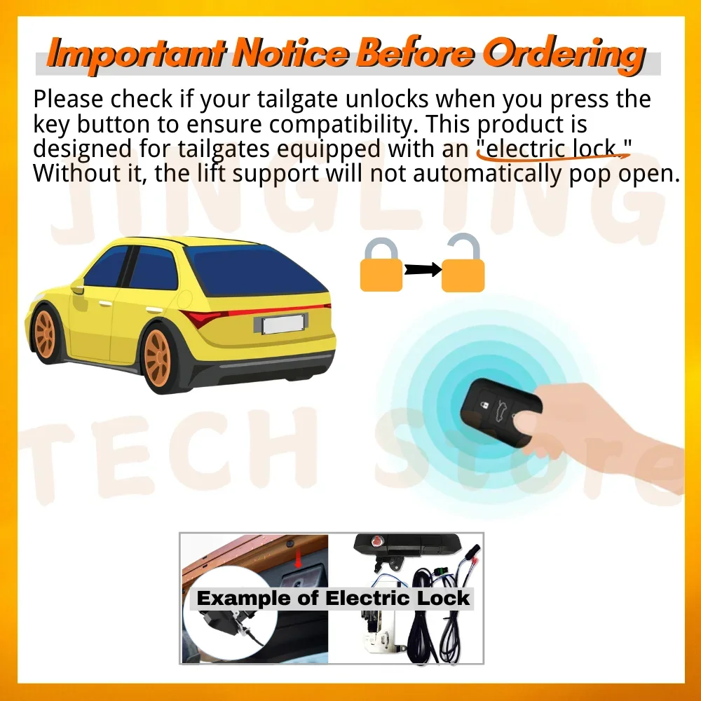 Qty(2) стойки багажника с пружиной для bmw 1 серии f20 2011-2019 - Фотография_2