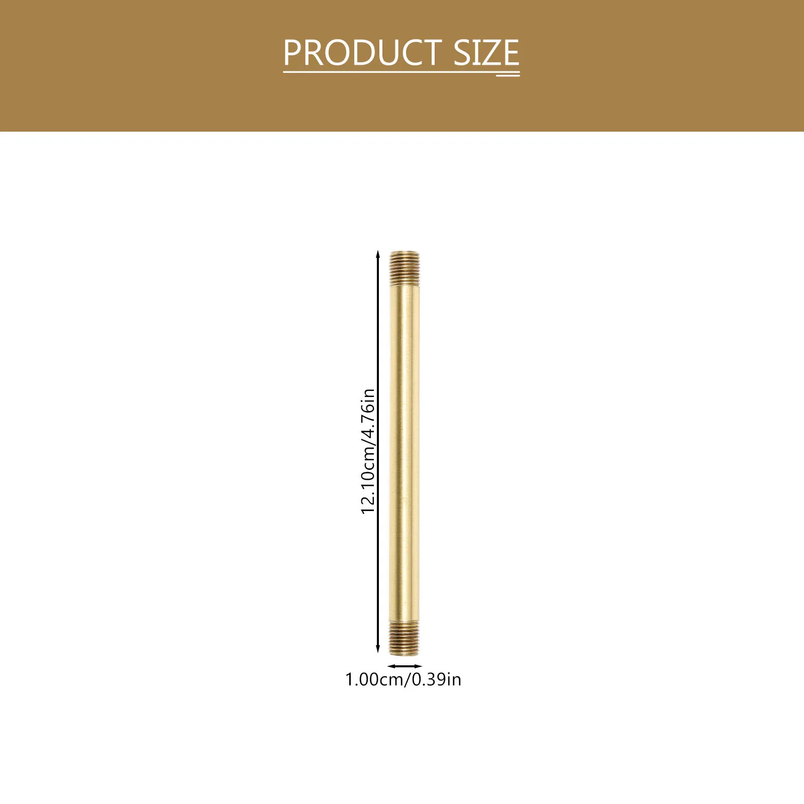 Прямой медный светильник стержня лампы - Фотография_4