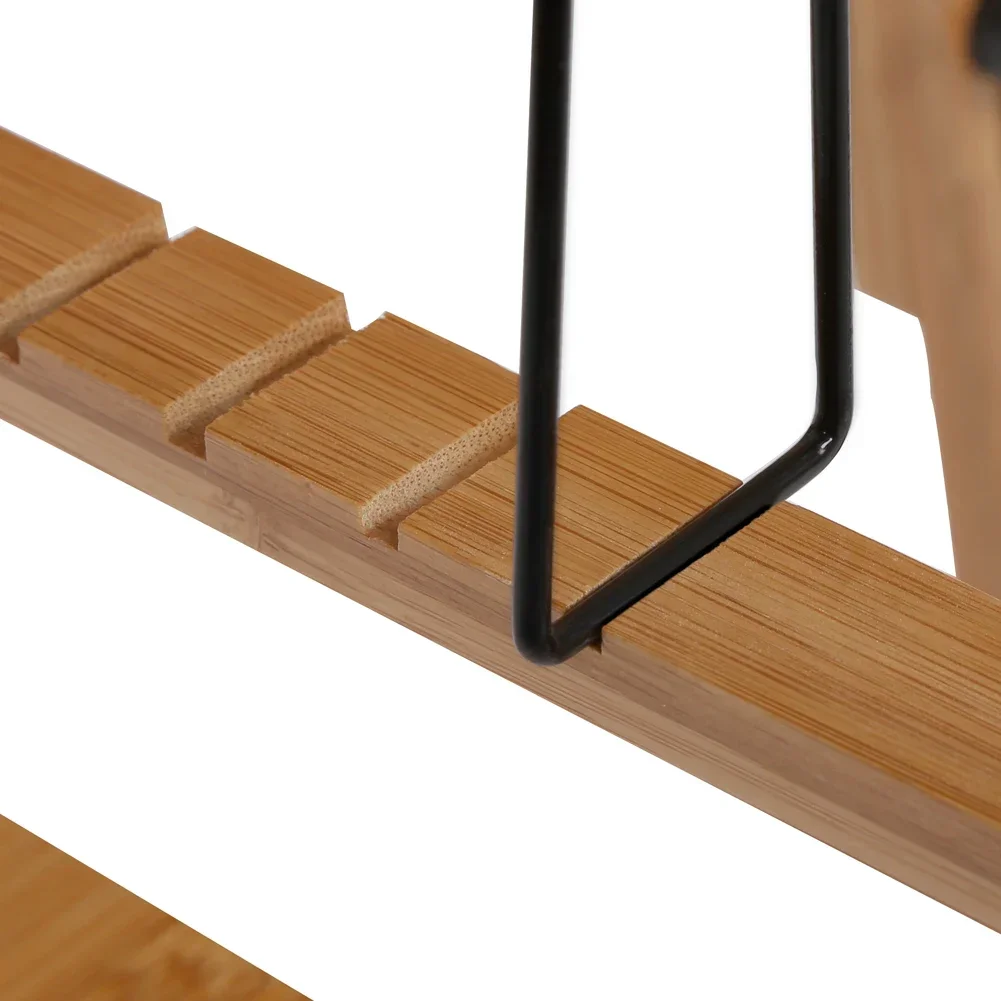 Регулируемая бамбуковая полка - Фотография_5