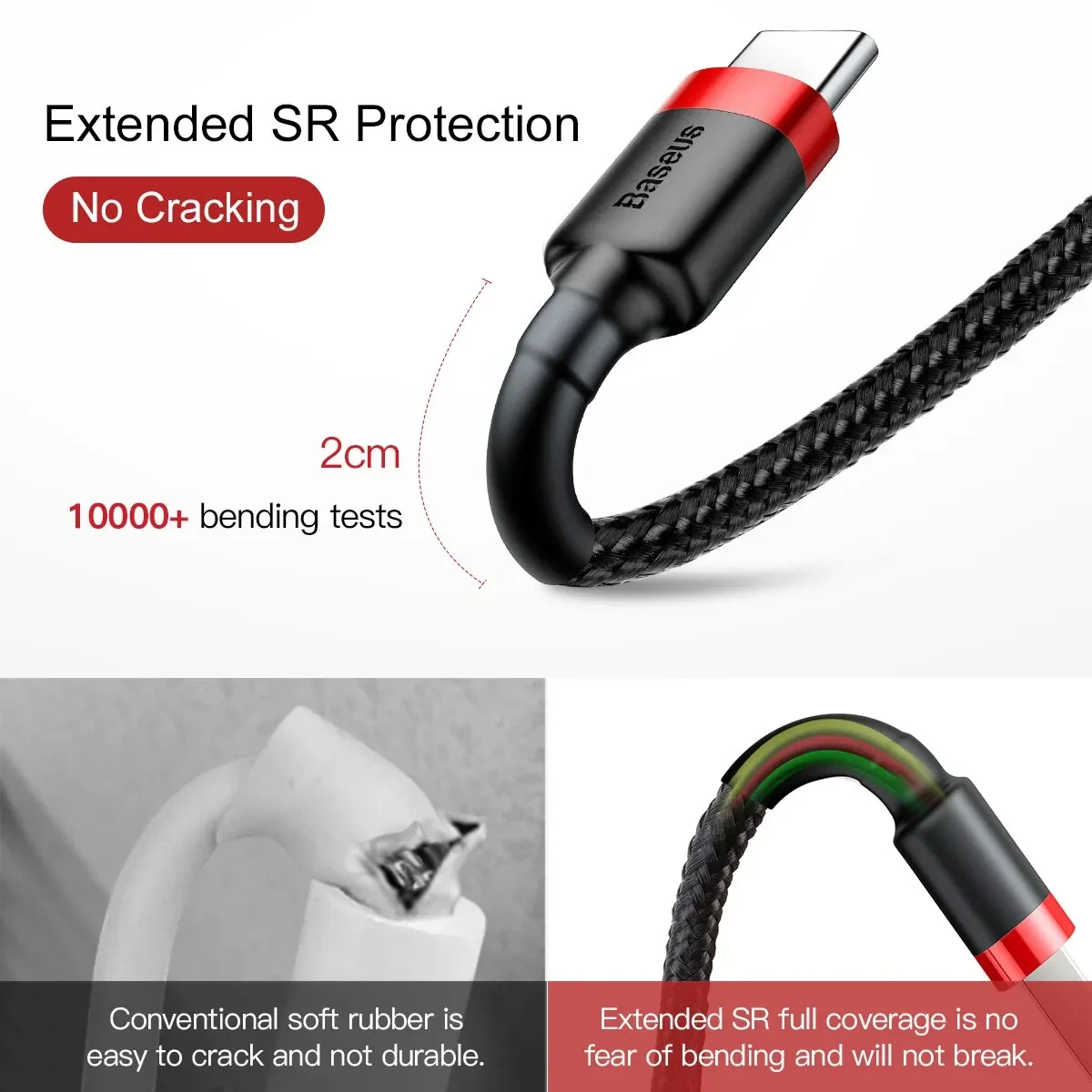 Кабель baseus usb c для oneplus 12 - Фотография_3