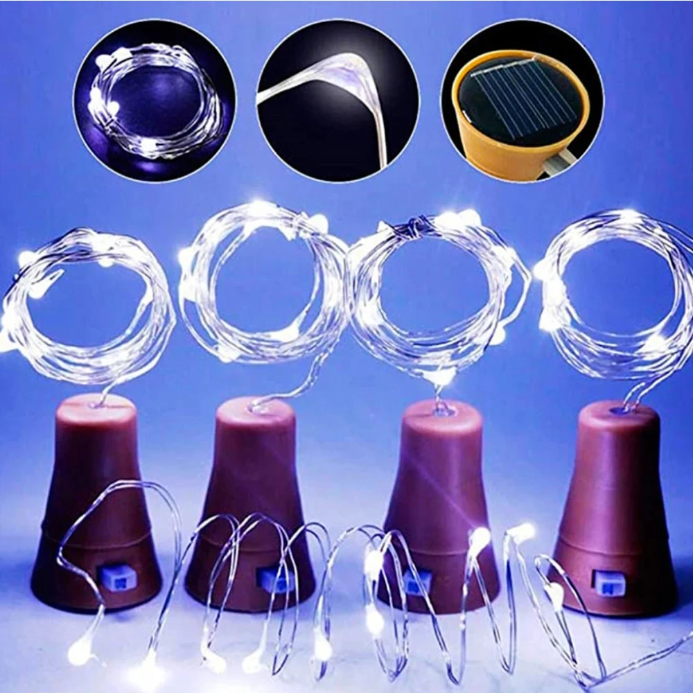 М 30 светодиодов гирлянда на солнечных - Фотография_3