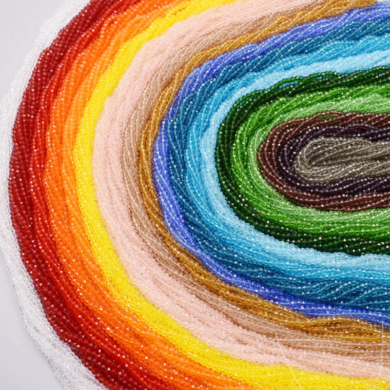 Yanqi 2 3 4 мм rondell австрия граненые хрустальные бусины - Фотография_6