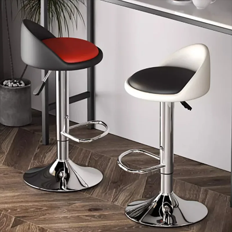 Набор из 2-х современных барных стульев с регулируемой высотой