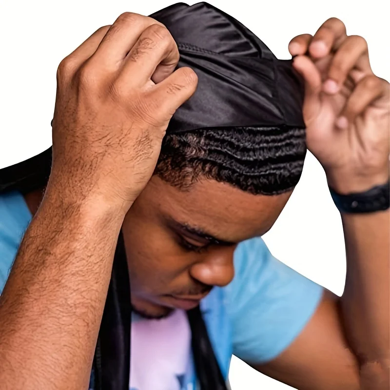 Мужская шелковая бандана durag - Фотография_5