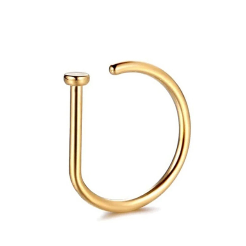 Искусственный пирсинг носа - Фотография_5