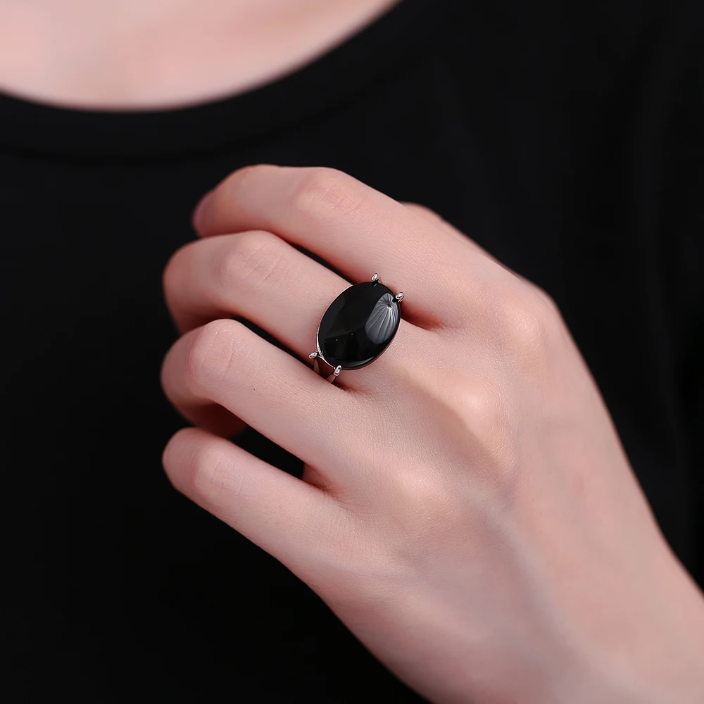 S925 серебряное ювелирное кольцо - Фотография_5