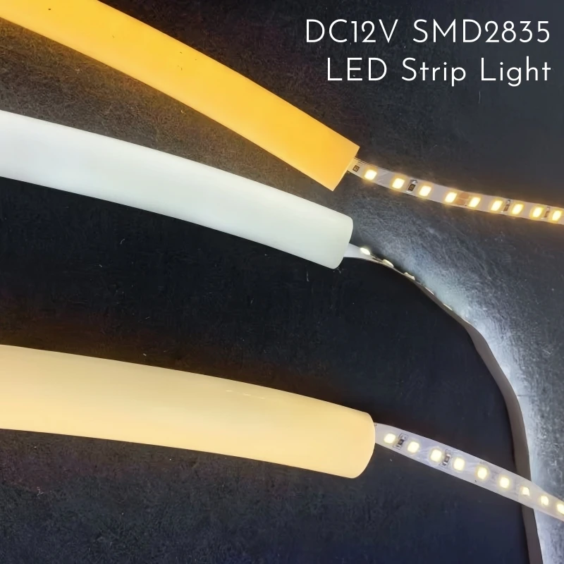 Круглая светодиодная неоновая лента диаметром 8/10 мм - Фотография_6