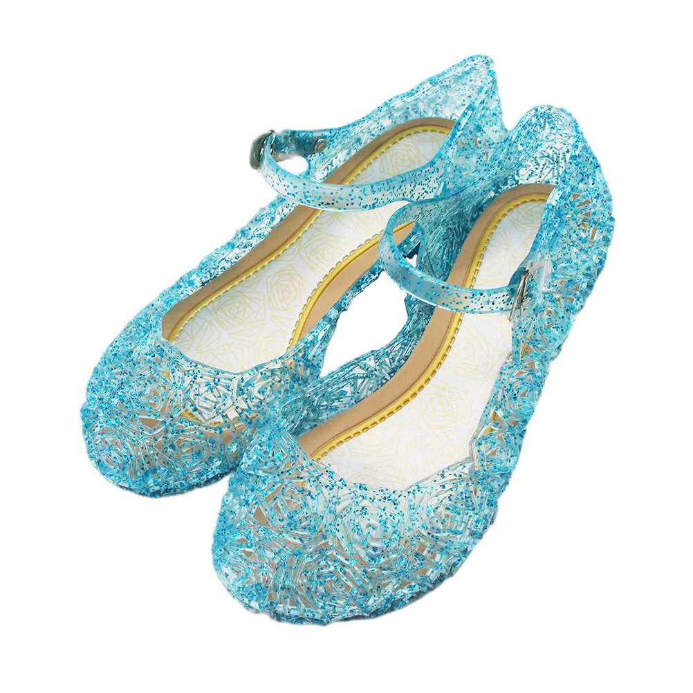 1 пара сандалий для девочек премиум-класса из пвх - Фотография_2