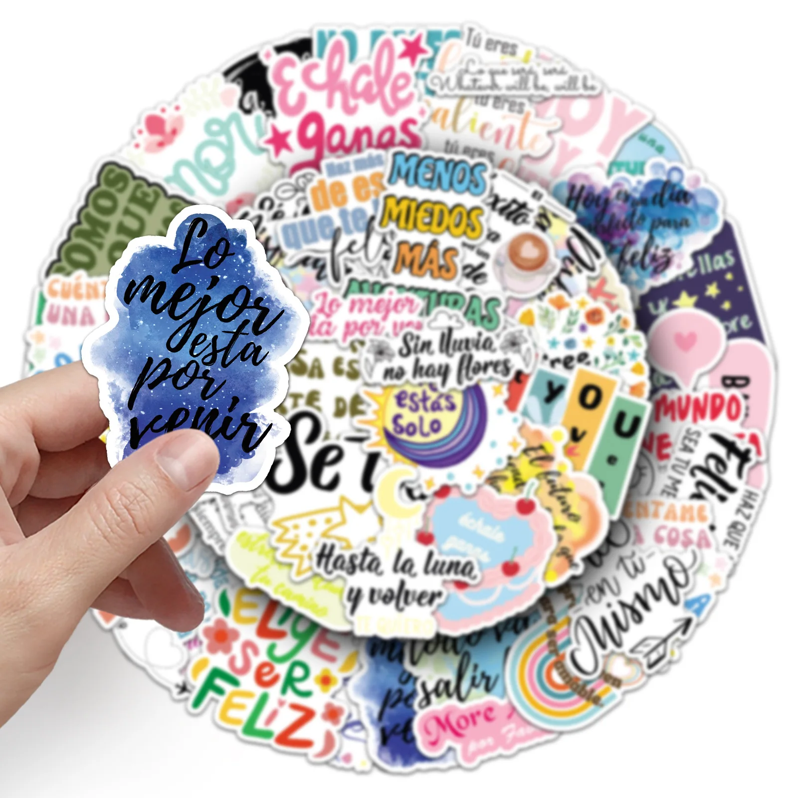 Наклейки с испанским граффити