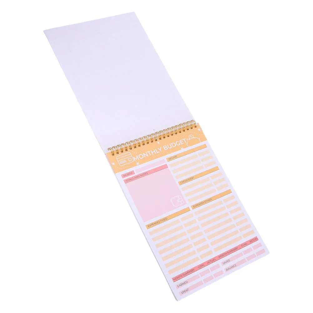 Спиральный блокнот: ежемесячный трекер счетов для составления бюджета - Фотография_3