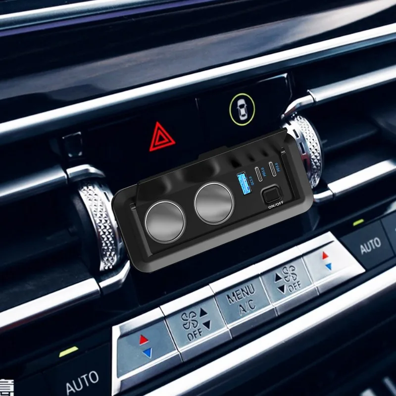 Премиальное сверхбыстрое автомобильное зарядное устройство 90 вт