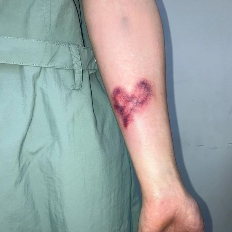 Хэллоуин косплей татуировка наклейка - Фотография_2