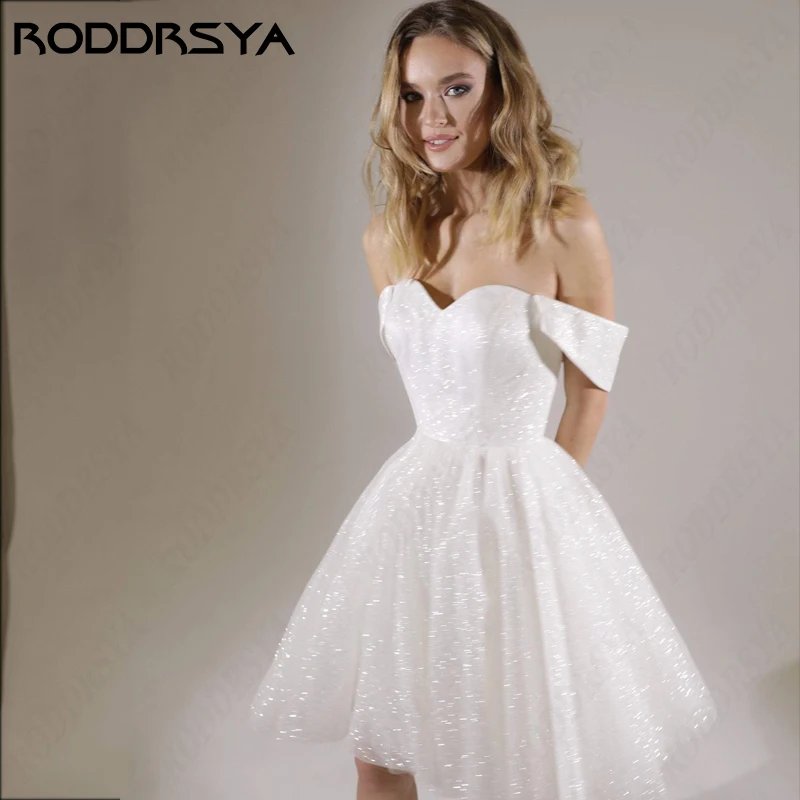 Мини свадебные платья roddrsya для женщин - Фотография_5