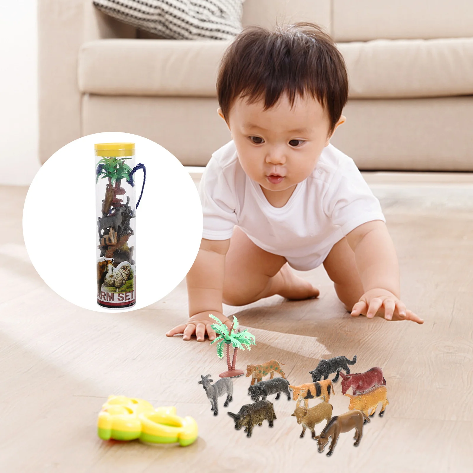 Миниатюрный набор сельскохозяйственных животных - Фотография_3