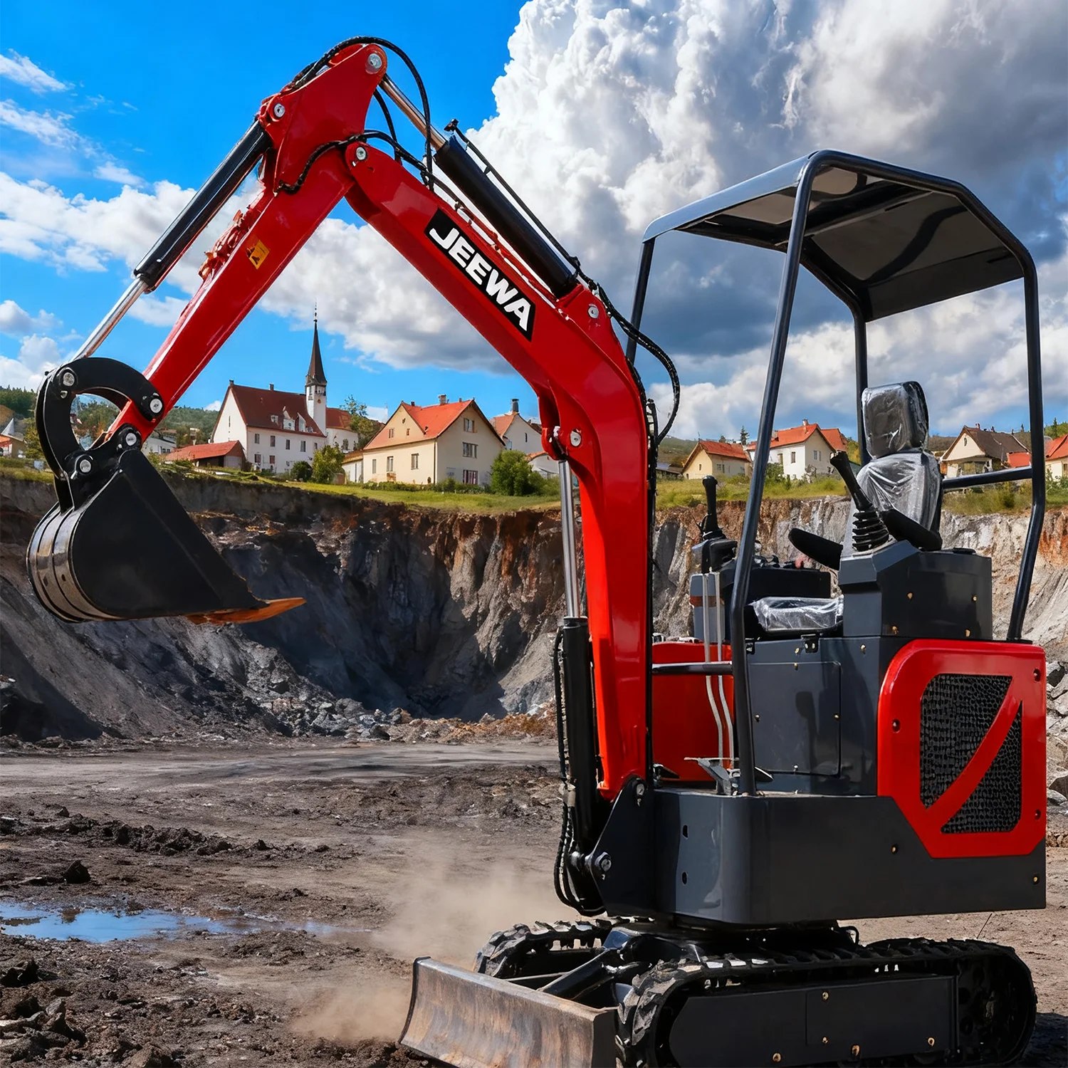 2-тонный небольшой экскаватор - Фотография_2